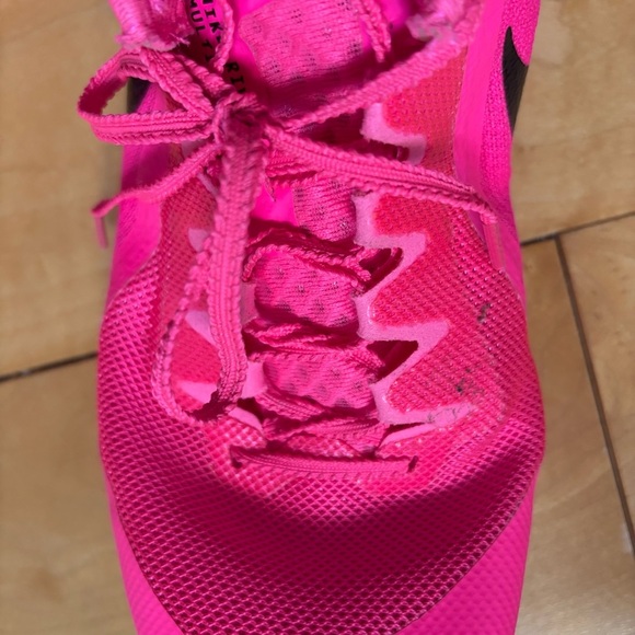 Nike Zoom Rival Track and Field Spikes Mens Size 11 Pink Orange Running Race - Picture 7 of 10